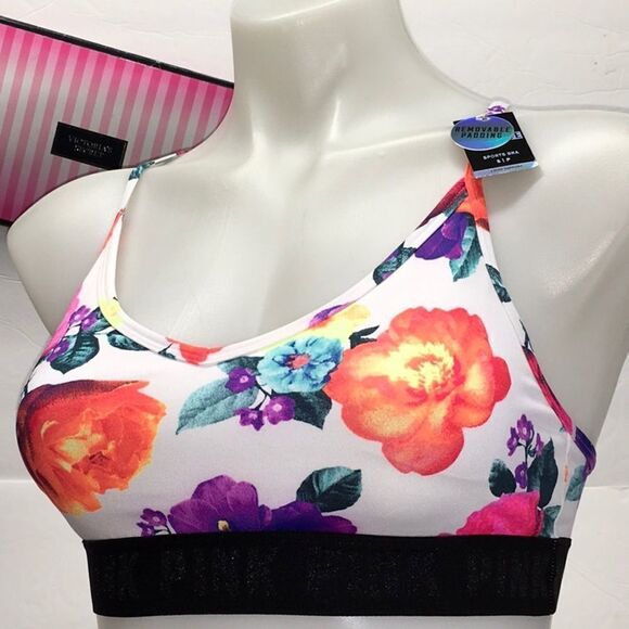 🔥Victoria Secret Sport bra removable padded sz small New - Picture 1 of 6